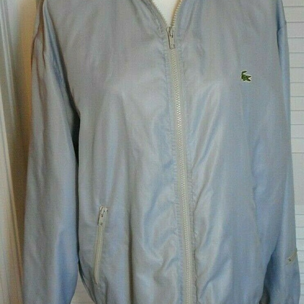Vintage 80’s IZOD Lacoste Wind Jacket w/Hood